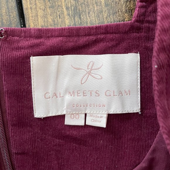 Gal Meets Glam Antonia corduroy dress - Picture 3 of 6